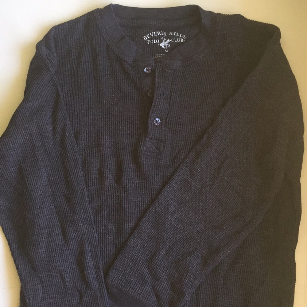 Waffle shirt long sleeve